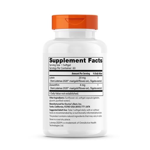 20mg - 60 softgels