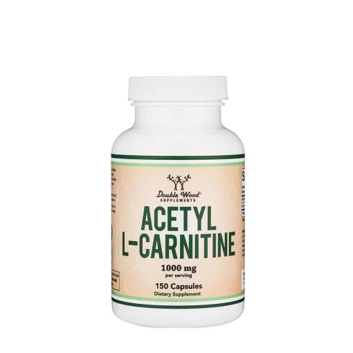 Double Wood Supplements – Acetyl L-Carnitine 150 Kapsler