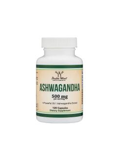 Double Wood Supplements – Ashwagandha 120 kapsler