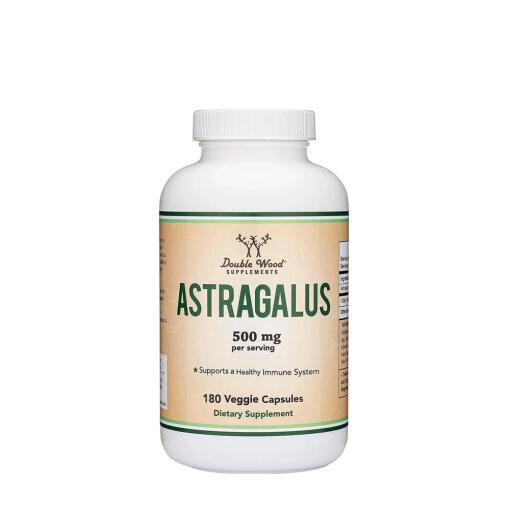 Double Wood Supplements – Astragalus 180 Kapsler