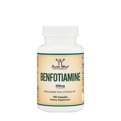 Double Wood Supplements – Benfotiamine 120 kapsler
