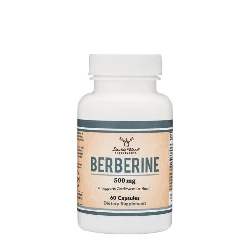 Double Wood Supplements – Berberine 60 kapsler