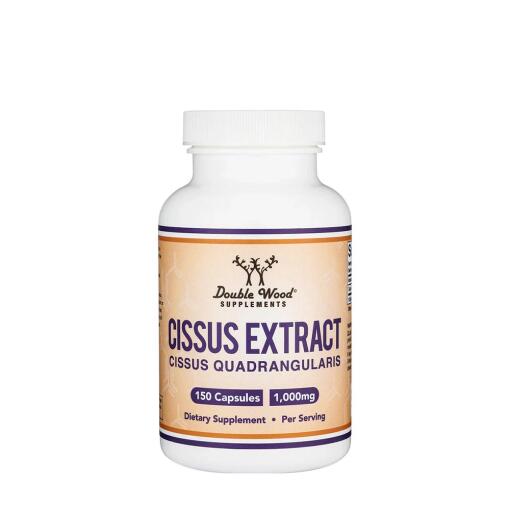 Double Wood Supplements – Cissus Quadrangularis Ekstrakt 150 Kapsler