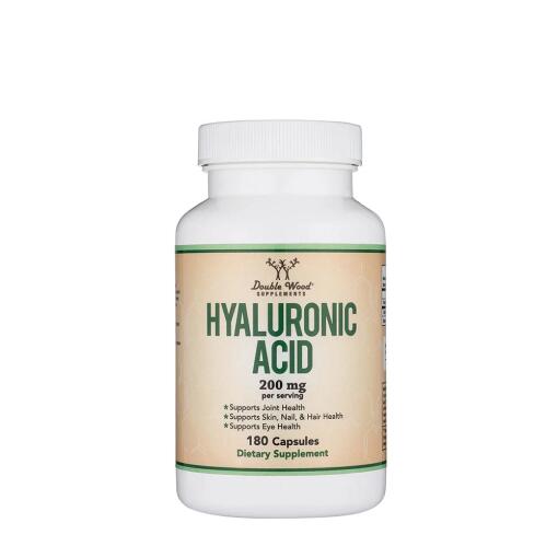Double Wood Supplements – Hyaluronsyre 180 Kapsler