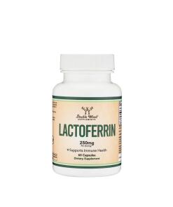 Double Wood Supplements – Lactoferrin 60 Kapsler
