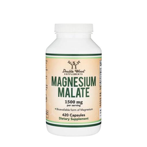 Double Wood Supplements – Magnesium Malate 420 Kapsler