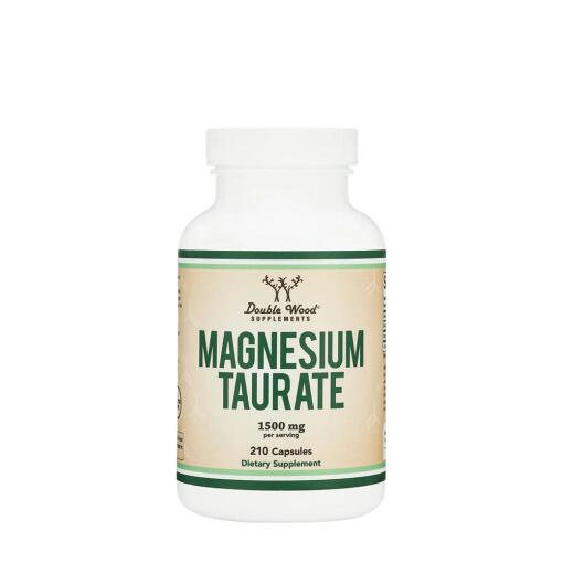 Double Wood Supplements – Magnesium Taurate 210 kapsler