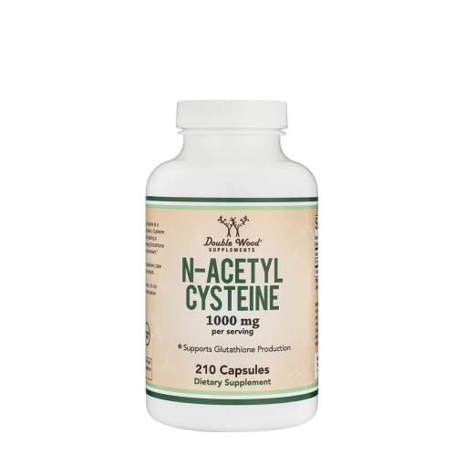 Double Wood Supplements – N-Acetyl Cysteine (NAC) 210 kapsler