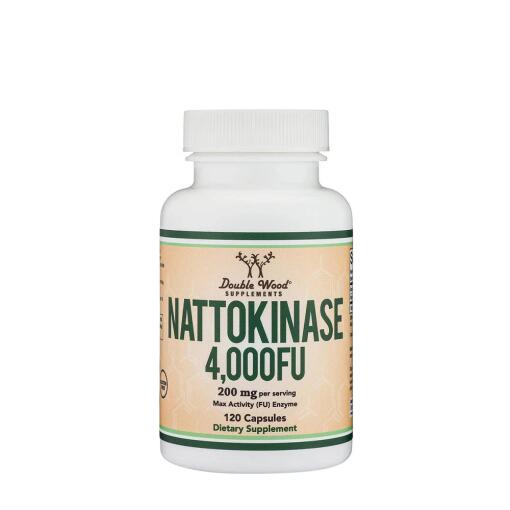 Double Wood Supplements – Nattokinase 120 kapsler