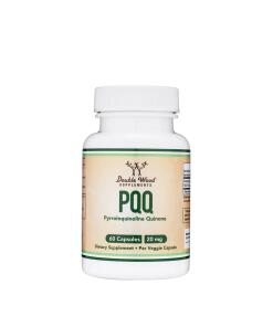 Double Wood Supplements – PQQ (Pyrroloquinoline quinone) 60 kapsler