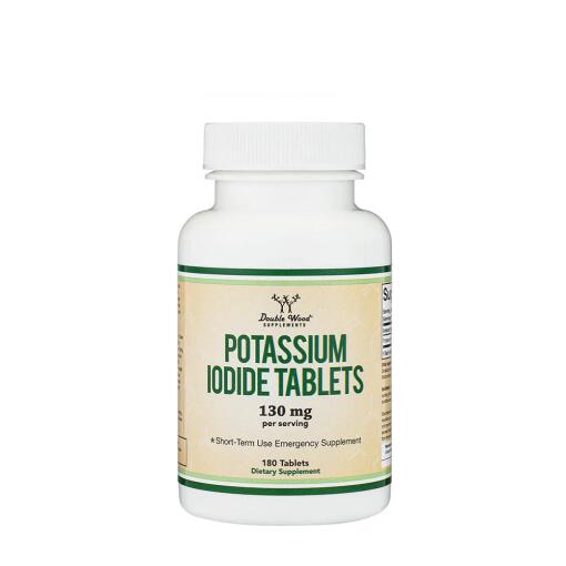 Double Wood Supplements – Kaliumiodid 180 tabletter