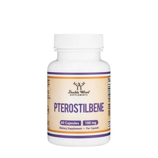 Double Wood Supplements – Pterostilbene 60 kapsler