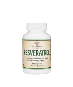 Double Wood Supplements – Resveratrol 120 kapsler