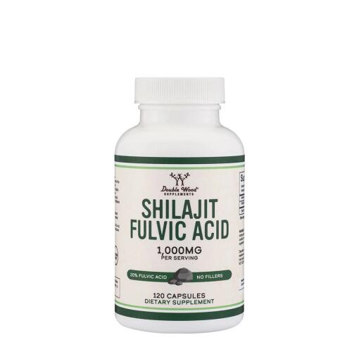 Double Wood Supplements – Shilajit Resin 120 kapsler