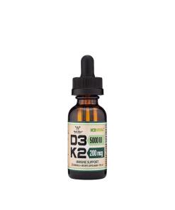 Double Wood Supplements – Vitamin D3 + K2 Væske 30 ml
