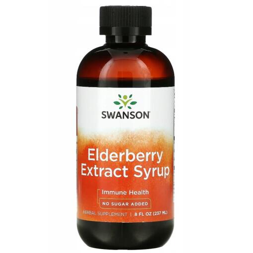 Styrk dit velvære med økologisk hyldebærekstraktsirup - 237 ml | Boost immunforsvaret & bekæmp forkølelse og influenza!