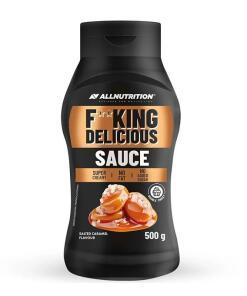 Lækker sauce med saltet karamel - 500 gram