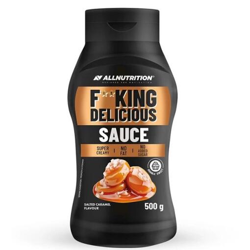 Lækker sauce med saltet karamel - 500 gram