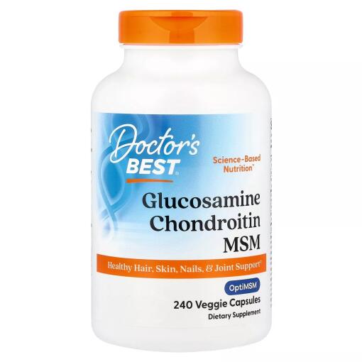 Glucosamin Chondroitin MSM med OptiMSM - 240 kapsler