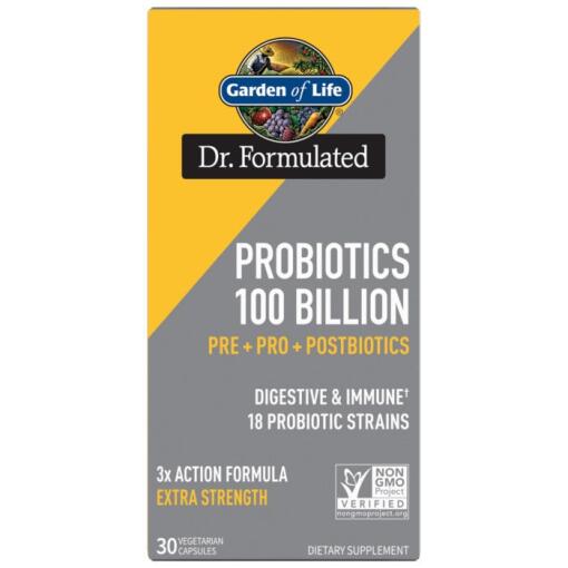 Dr. Formulated Probiotics 100 Billion - 30 vcaps