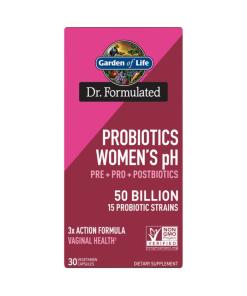 Dr. Formulated Probiotics Kvinders pH - 30 kapsler