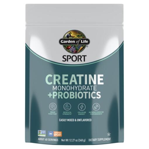 Sport Kreatin Monohydrat + Probiotika - 348g