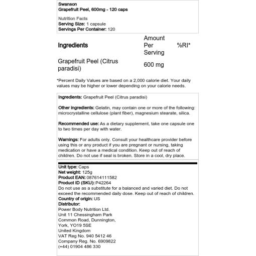 600 mg - 120 kapsler