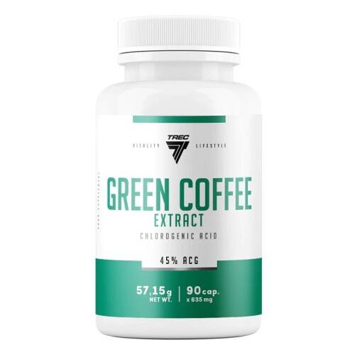 Grønt kaffebønneekstrakt - 90 kapsler