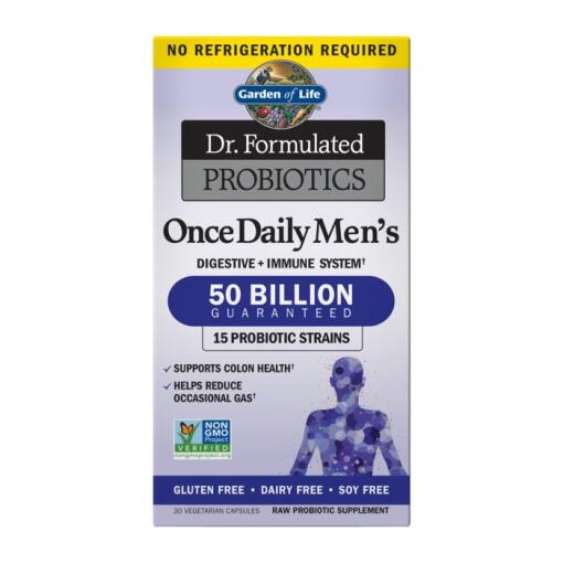 Dr. Formulated Probiotika Daglig til Mænd - 30 kapsler