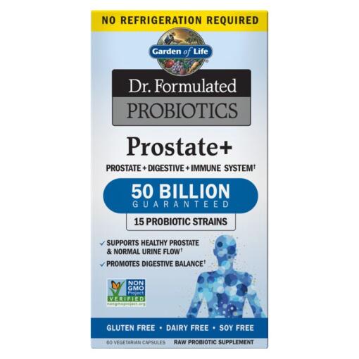 Dr. Formuleret Probiotika Prostata+ - 60 Vcaps