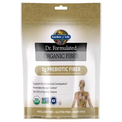 Dr. Formuleret økologisk fiber uden smagsstoffer 6