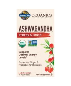 Mykind Organics Ashwagandha - 60 veganske tabletter