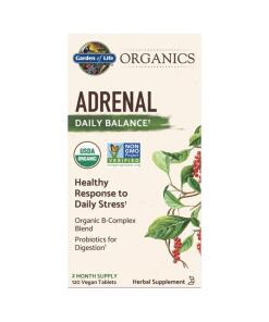 Mykind Organics Adrenal Daily Balance - 120 veganske tabs