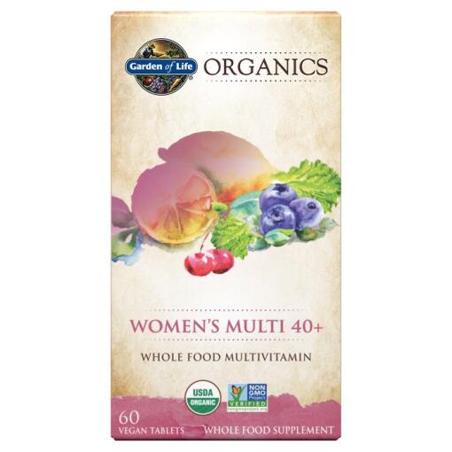 Mykind Organics Kvinders Multi 40+ - 120 veganske tabletter