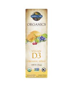 Mykind Organics Vegansk D3 Økologisk Spray