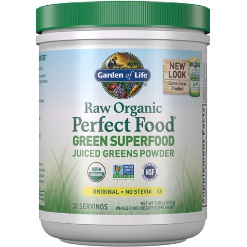 Rå Økologisk Perfekt Mad Grøn Superfood