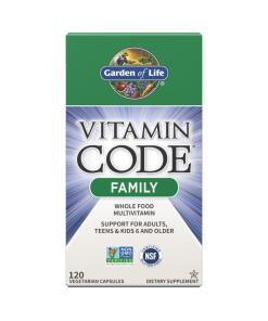 Vitamin Code Familie - 120 veganske kapsler