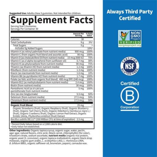 Citronbær - 90 gummies