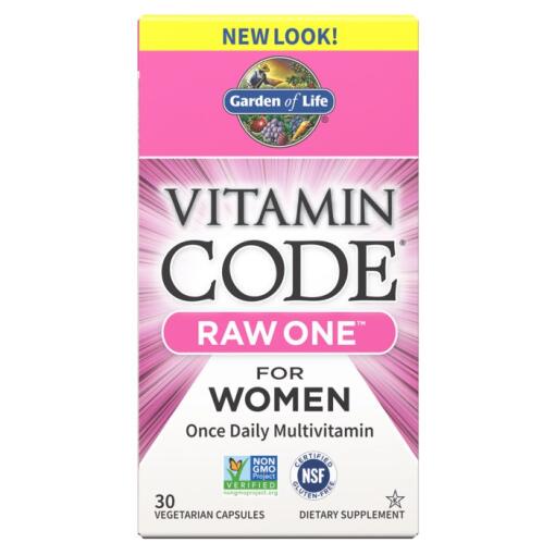 Vitamin Code RAW ONE til kvinder - 75 kapsler