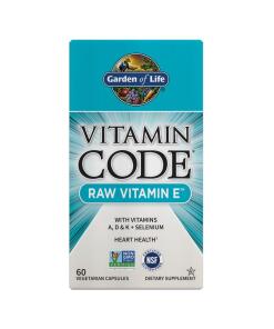 Vitamin Code Rå E-vitamin - 60 vegetabilske kapsler