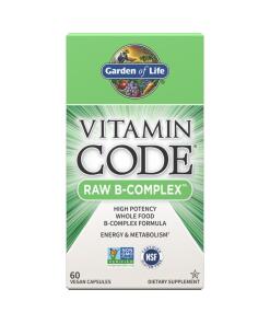Vitamin Code Rå B-Kompleks - 60 veganske kapsler