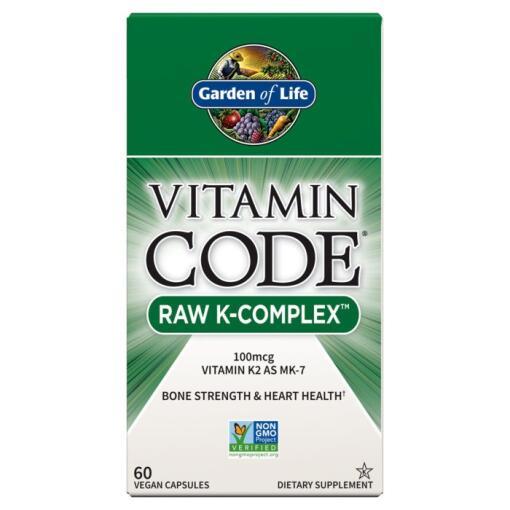 Vitamin Code Rå K-Kompleks - 60 veganske kapsler
