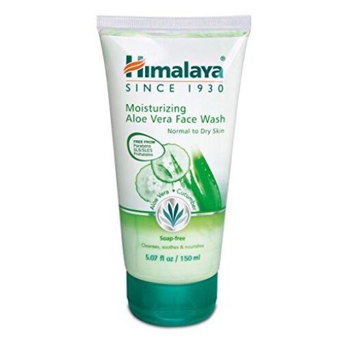 fugtighedsgivende aloe vera ansigtsvask - 150 ml.