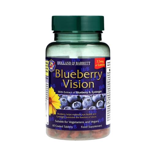 Blueberry Vision - 60 tabletter
