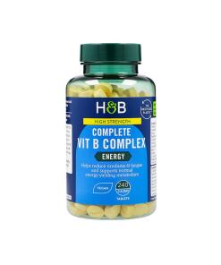 Højstyrke Komplet Vit B-Kompleks - 240 tabletter