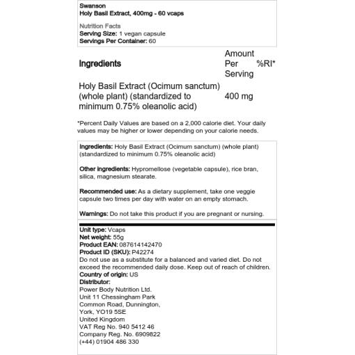 400 mg - 60 veganske kapsler