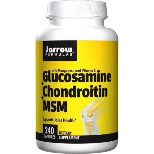 Glucosamin + Chondroitin + MSM - 240 kapsler