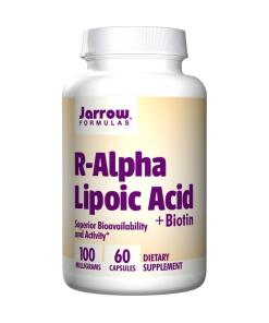 R-Alpha Lipoinsyre + Biotin - 60 kapsler