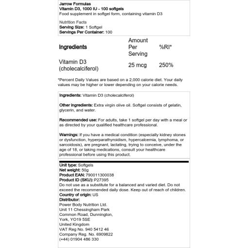 5000 IE - 100 softgels