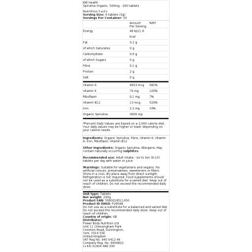 500mg - 200 tabletter